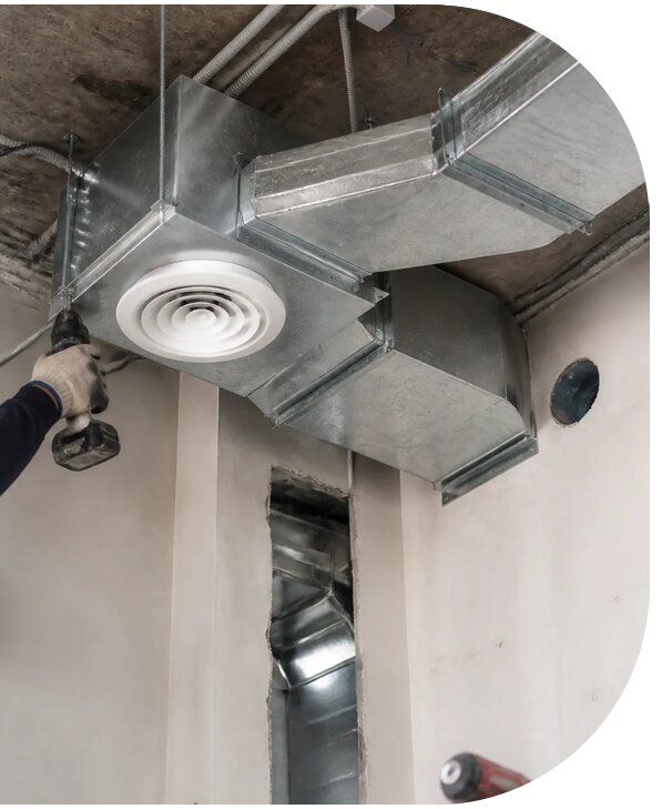 Монтаж систем промышленной вытяжной вентиляции в Коломне